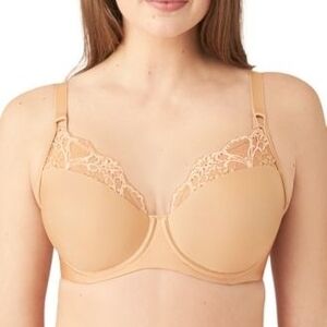 Wacoal Tan Lace Accent Bra